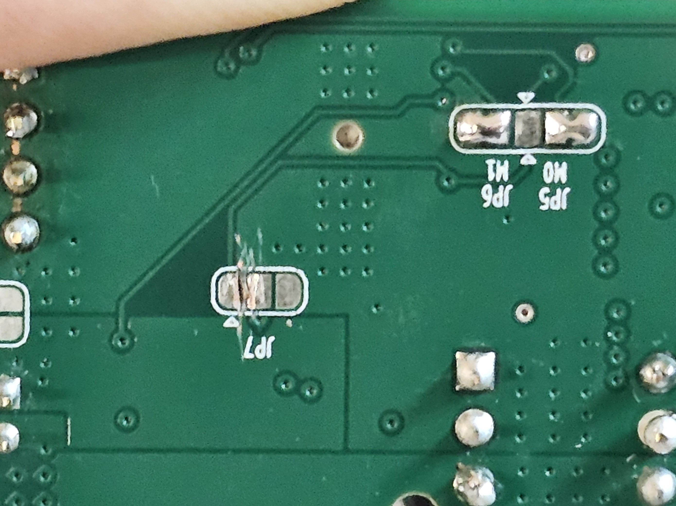 JP7 pin modification